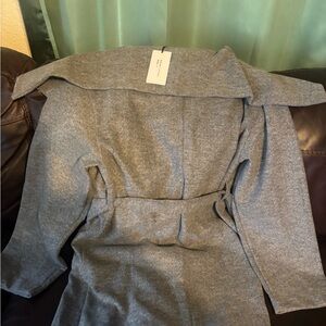 Gray Women's long jacket